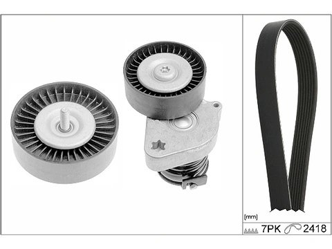 SET CUREA TRANSMISIE CU CANELURI INA 529 0334 10 - Compatibil cu MERCEDES-BENZ