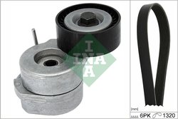 Set curea transmisie cu caneluri INA 529 0346 10