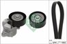 Set curea transmisie cu caneluri INA 529 0349 10