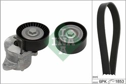 Set curea transmisie cu caneluri INA 529 0351 10