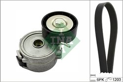 SET CUREA TRANSMISIE CU CANELURI INA 529 0357 10 - Compatibil cu CITROEN, FIAT, LANCIA, LAND ROVER, PEUGEOT