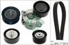 Set curea transmisie cu caneluri INA 529 0361 10