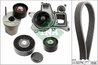 POMPA APA + SET CUREA TRANSMISIE CU CANELURI INA 529 0369 30 - Compatibil cu BMW