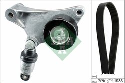 Set curea transmisie cu caneluri INA 529 0373 10