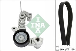 Set curea transmisie cu caneluri INA 529 0374 10