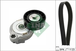 Set curea transmisie cu caneluri INA 529 0375 10