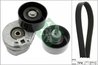 Set curea transmisie cu caneluri INA 529 0389 10