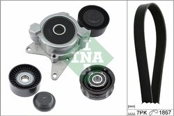 Set curea transmisie cu caneluri INA 529 0401 10