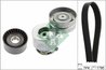 SET CUREA TRANSMISIE CU CANELURI INA 529 0412 10 - Compatibil cu NISSAN, RENAULT
