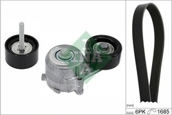 Set curea transmisie cu caneluri INA 529 0421 10