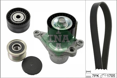 SET CUREA TRANSMISIE CU CANELURI INA 529 0423 20 - Compatibil cu NISSAN, OPEL, RENAULT, VAUXHALL