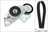 SET CUREA TRANSMISIE CU CANELURI INA 529 0429 10 - Compatibil cu AUDI, SEAT, SKODA, VW