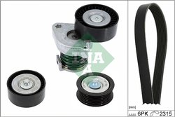 Set curea transmisie cu caneluri INA 529 0444 10