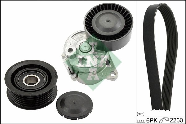 SET CUREA TRANSMISIE CU CANELURI INA 529 0450 10 - Compatibil cu MERCEDES-BENZ