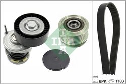 Set curea transmisie cu caneluri INA 529 0466 20