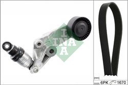 Set curea transmisie cu caneluri INA 529 0474 10