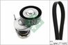 Set curea transmisie cu caneluri INA 529 0475 10