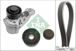 Set curea transmisie cu caneluri INA 529 0480 10