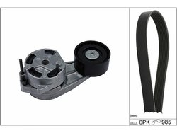 Set curea transmisie cu caneluri INA 529 0482 10