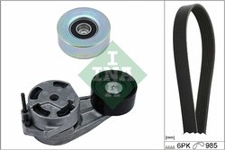 Set curea transmisie cu caneluri INA 529 0482 11