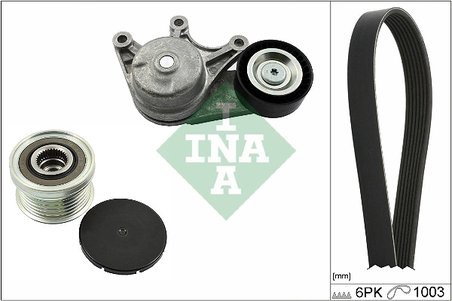 Set curea transmisie cu caneluri INA 529 0483 20