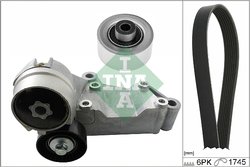 Set curea transmisie cu caneluri INA 529 0489 10