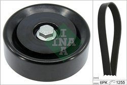 Set curea transmisie cu caneluri INA 529 0496 10