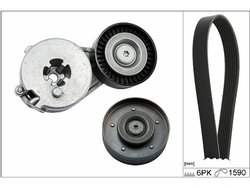 Set curea transmisie cu caneluri INA 529 0500 10