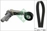 SET CUREA TRANSMISIE CU CANELURI INA 529 0503 10 - Compatibil cu CITROEN, DS, MINI, OPEL, PEUGEOT