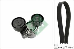 Set curea transmisie cu caneluri INA 529 0510 10