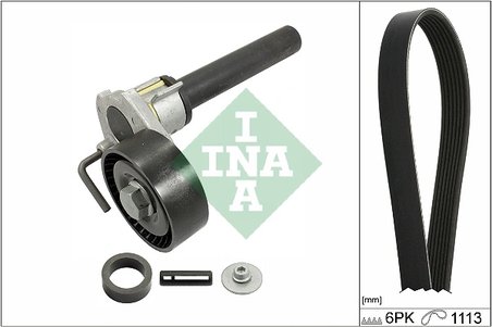 SET CUREA TRANSMISIE CU CANELURI INA 529 0514 10 - Compatibil cu AUDI, SEAT, SKODA, VW