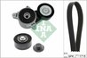 Set curea transmisie cu caneluri INA 529 0515 10