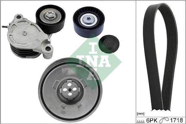 SET CUREA TRANSMISIE CU CANELURI INA 529 0516 20 - Compatibil cu BMW, BMW (BRILLIANCE), MINI