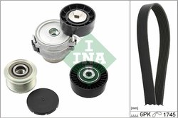 Set curea transmisie cu caneluri INA 529 0518 20