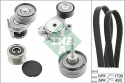 Set curea transmisie cu caneluri INA 529 0519 20
