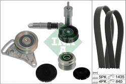 Set curea transmisie cu caneluri INA 529 0523 20