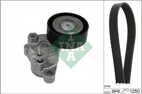 SET CUREA TRANSMISIE CU CANELURI INA 529 0524 10 - Compatibil cu FORD, FORD AUSTRALIA
