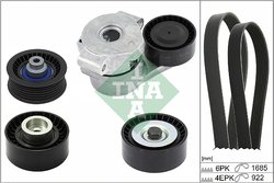 Set curea transmisie cu caneluri INA 529 0526 10