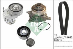 Pompa apa + Set curea transmisie cu caneluri INA 529 0534 30