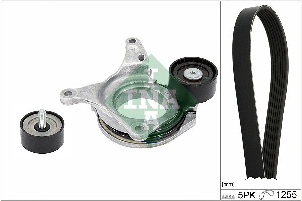 SET CUREA TRANSMISIE CU CANELURI INA 529 0544 10 - Compatibil cu MERCEDES-BENZ, MERCEDES-BENZ (BBDC)