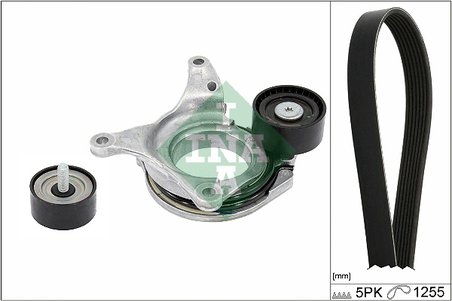 SET CUREA TRANSMISIE CU CANELURI INA 529 0544 10 - Compatibil cu MERCEDES-BENZ, MERCEDES-BENZ (BBDC)
