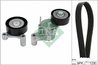 SET CUREA TRANSMISIE CU CANELURI INA 529 0548 10 - Compatibil cu POLESTAR, VOLVO