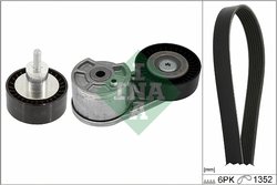 Set curea transmisie cu caneluri INA 529 0549 10