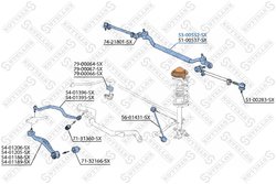 Bieleta directie Stellox 53-00552-SX