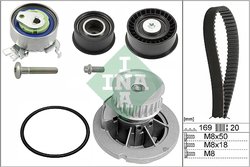 SET DISTRIBUTIE CUREA SI POMPA APA INA 530 0078 32 - Compatibil cu OPEL, VAUXHALL