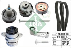 Set distributie curea si pompa apa INA 530 0089 30