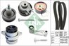 Set distributie curea si pompa apa INA 530 0089 30