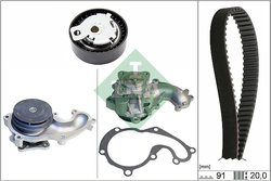 Set distributie curea si pompa apa INA 530 0142 30