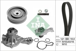 SET DISTRIBUTIE CUREA SI POMPA APA INA 530 0162 30 - Compatibil cu AUDI, SEAT, VW