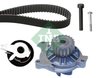 SET DISTRIBUTIE CUREA SI POMPA APA INA 530 0173 30 - Compatibil cu AUDI, VW